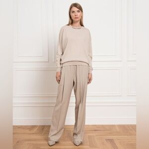 Brunello Cucinelli high-rise wide-legs pants